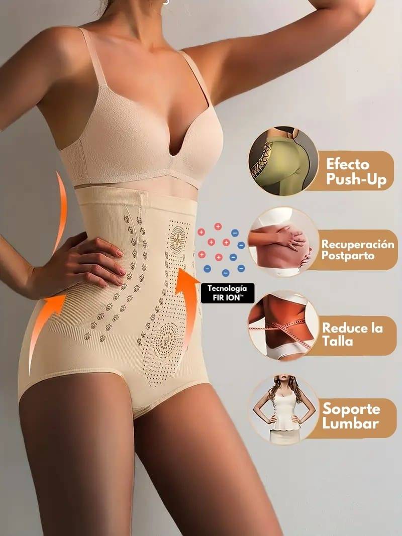 Braga Reductora Siluetix® con Tecnología FIR ION – Moldea, Estiliza y Realza Tu Figura